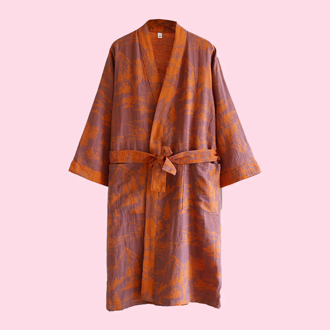 Aki Cotton Kimono Robes - Image 3