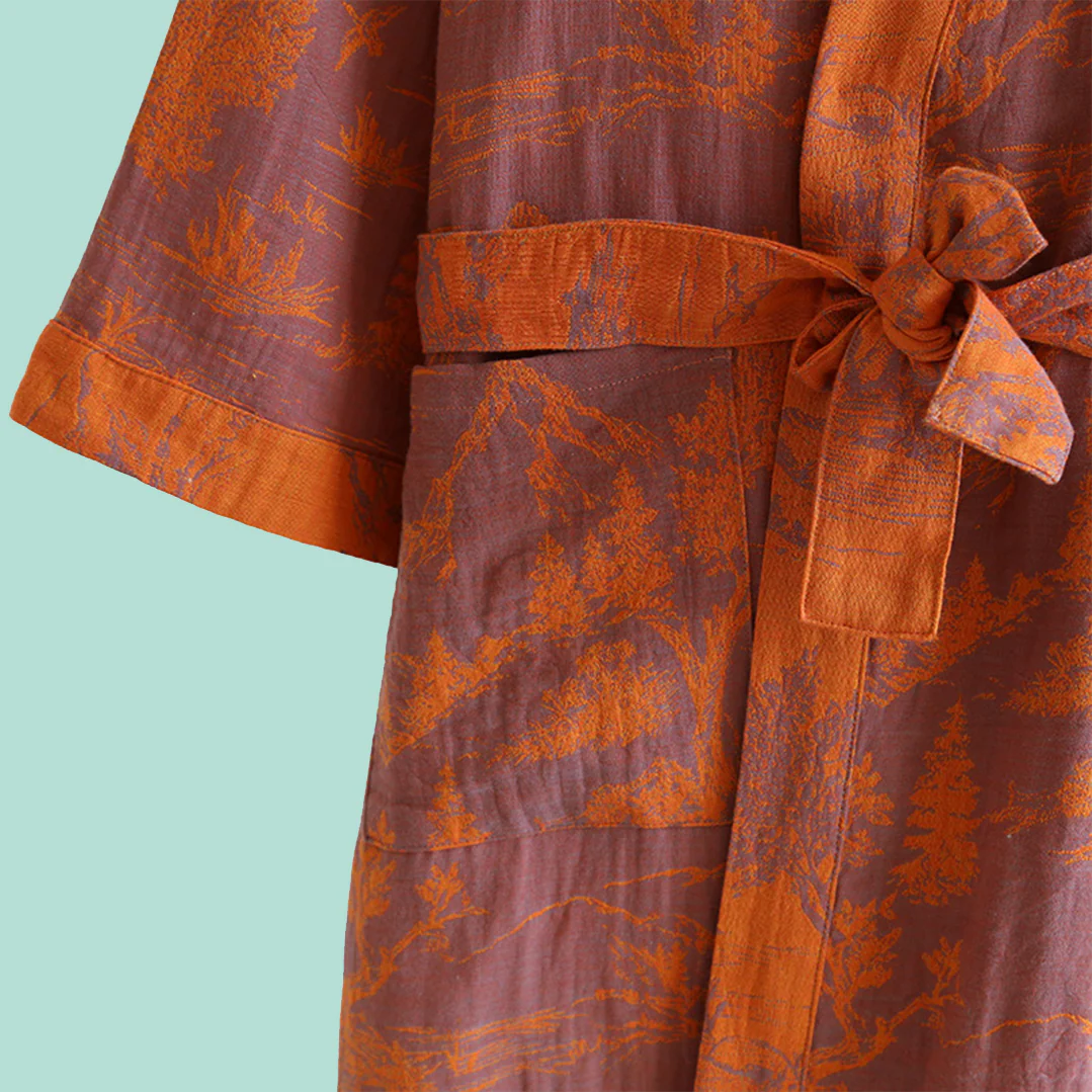 Aki Cotton Kimono Robes - Image 9