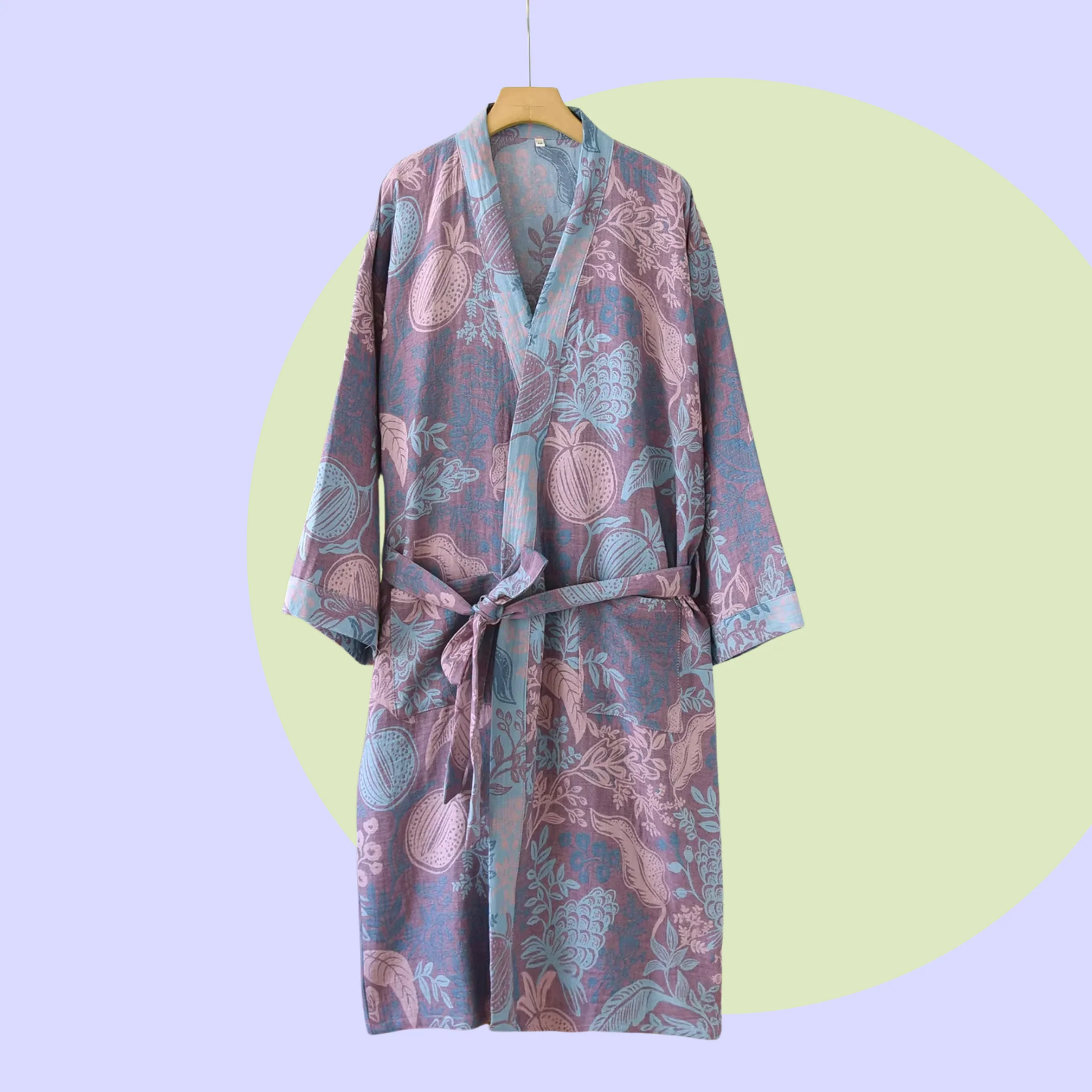 Haru Cotton Kimono Robes - Image 3
