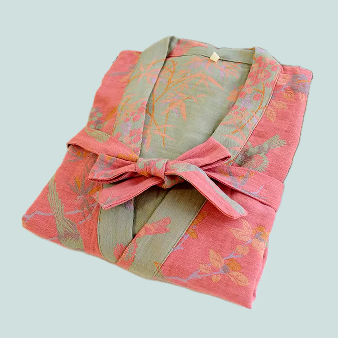 Haru Cotton Kimono Robes - Image 6