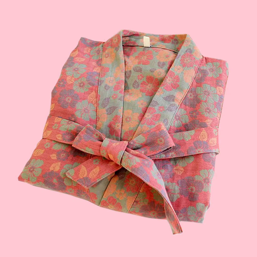 Haru Cotton Kimono Robes - Image 7