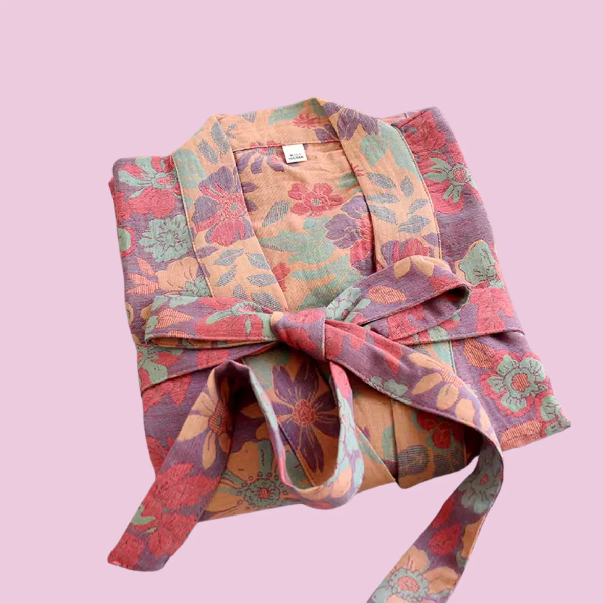 Haru Cotton Kimono Robes - Image 8