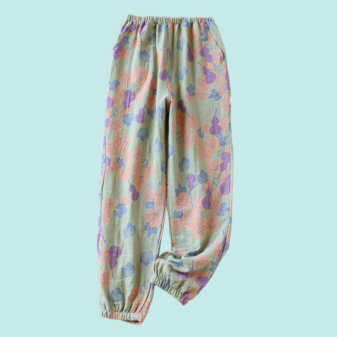 Aki Cotton Pyjamas Pants - Image 7