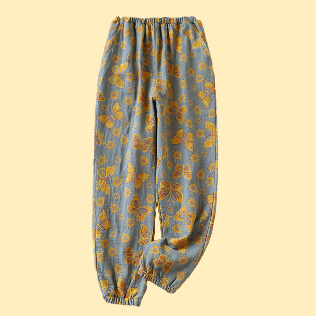 Aki Cotton Pyjamas Pants - Image 8