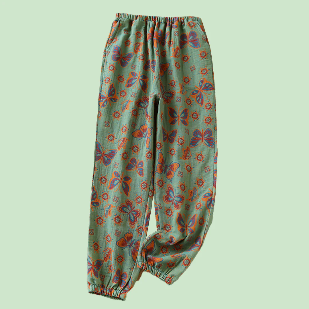 Aki Cotton Pyjamas Pants - Image 9