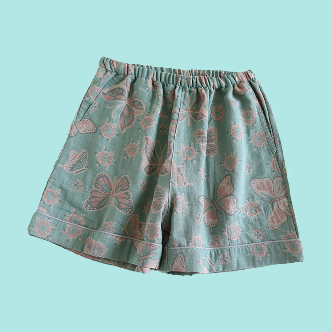 Aki Cotton Pyjamas Shorts - Image 10