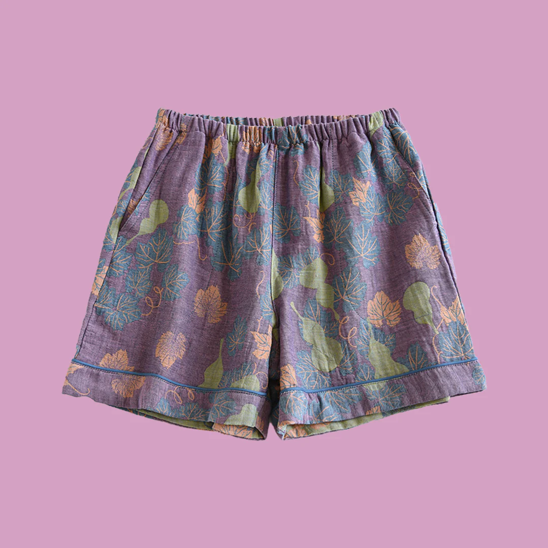 Aki Cotton Pyjamas Shorts - Image 11