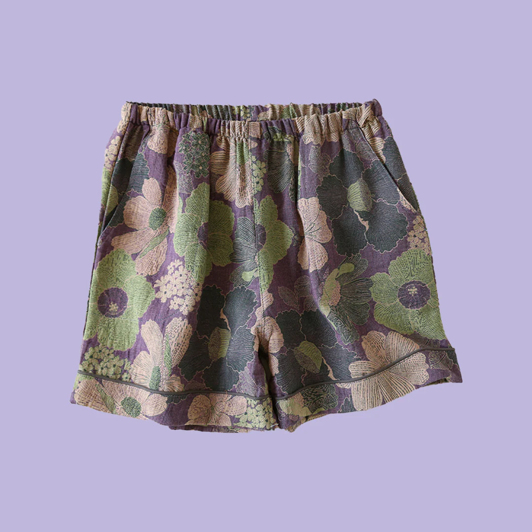 Aki Cotton Pyjamas Shorts - Image 12