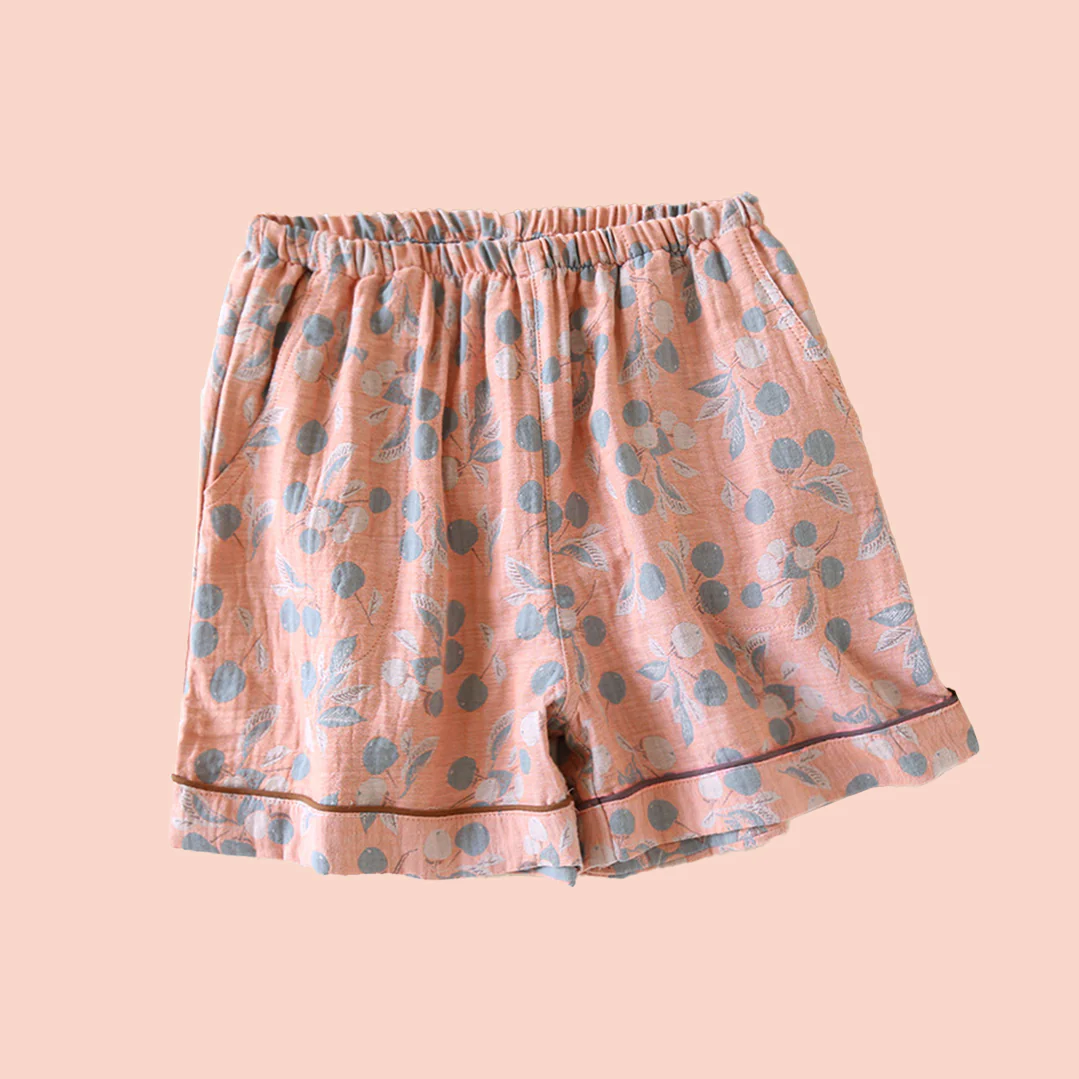 Aki Cotton Pyjamas Shorts - Image 2