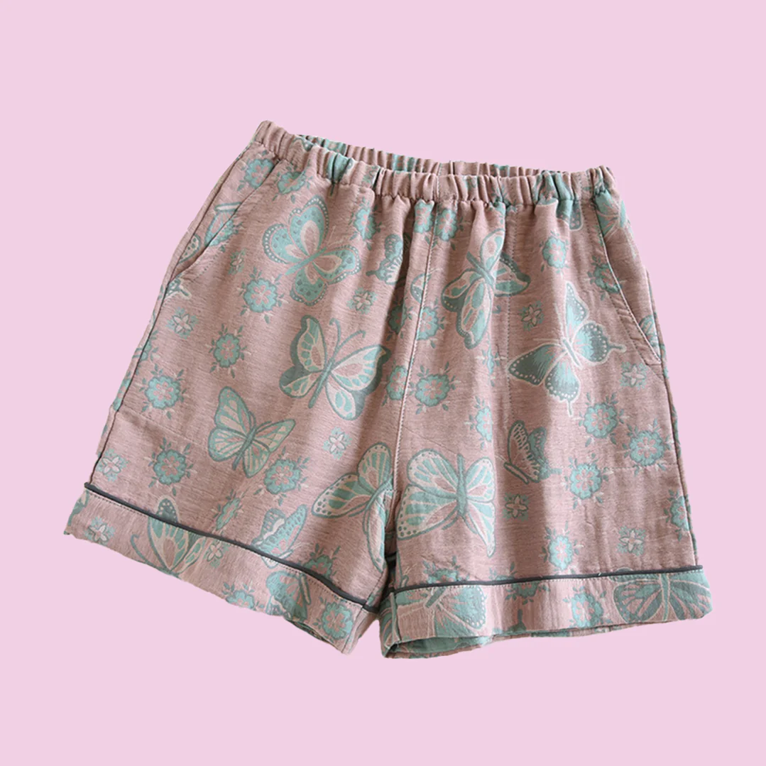 Aki Cotton Pyjamas Shorts - Image 3