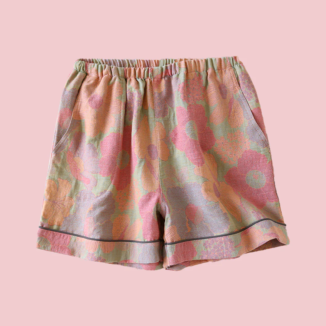 Aki Cotton Pyjamas Shorts - Image 4