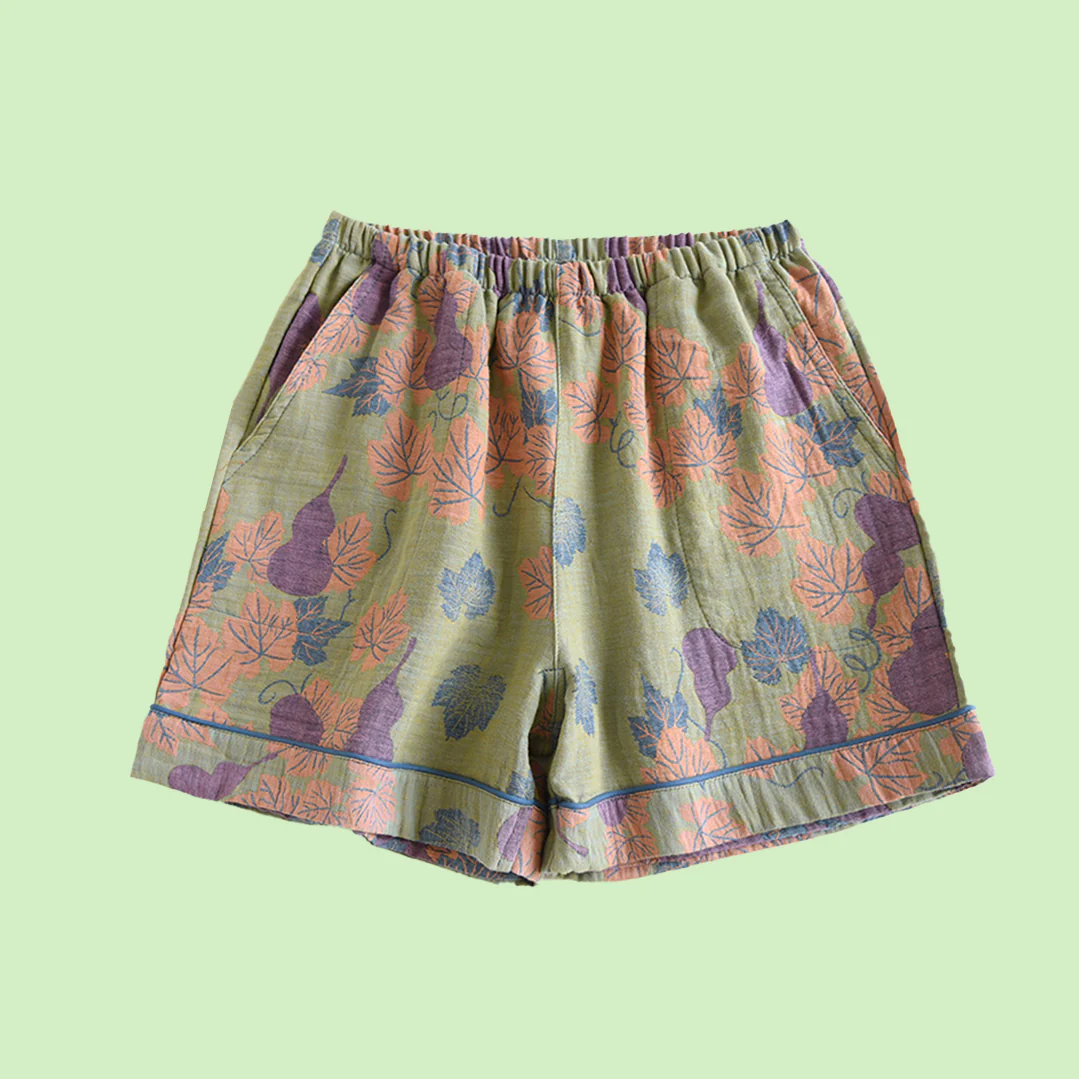 Aki Cotton Pyjamas Shorts - Image 7