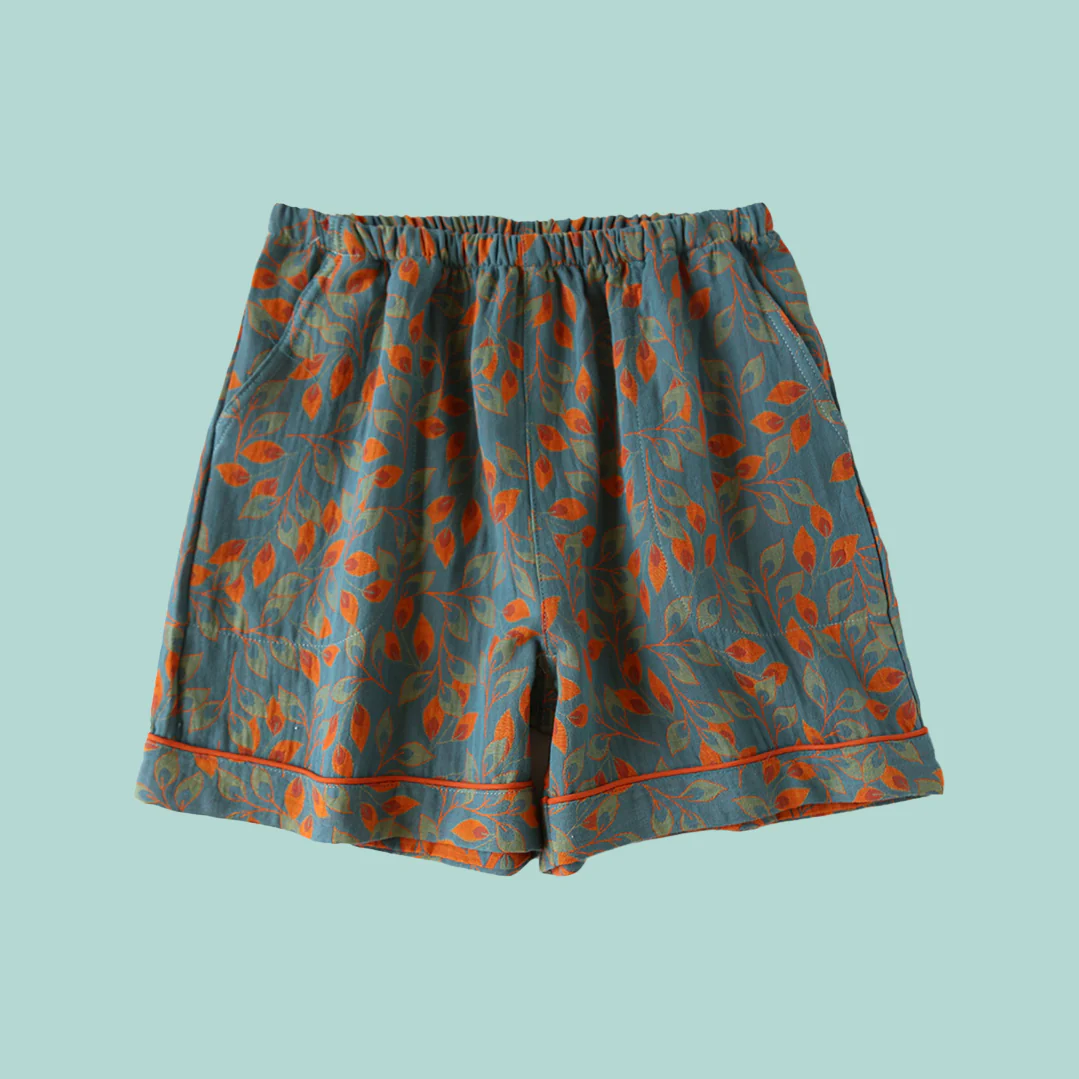 Aki Cotton Pyjamas Shorts - Image 8