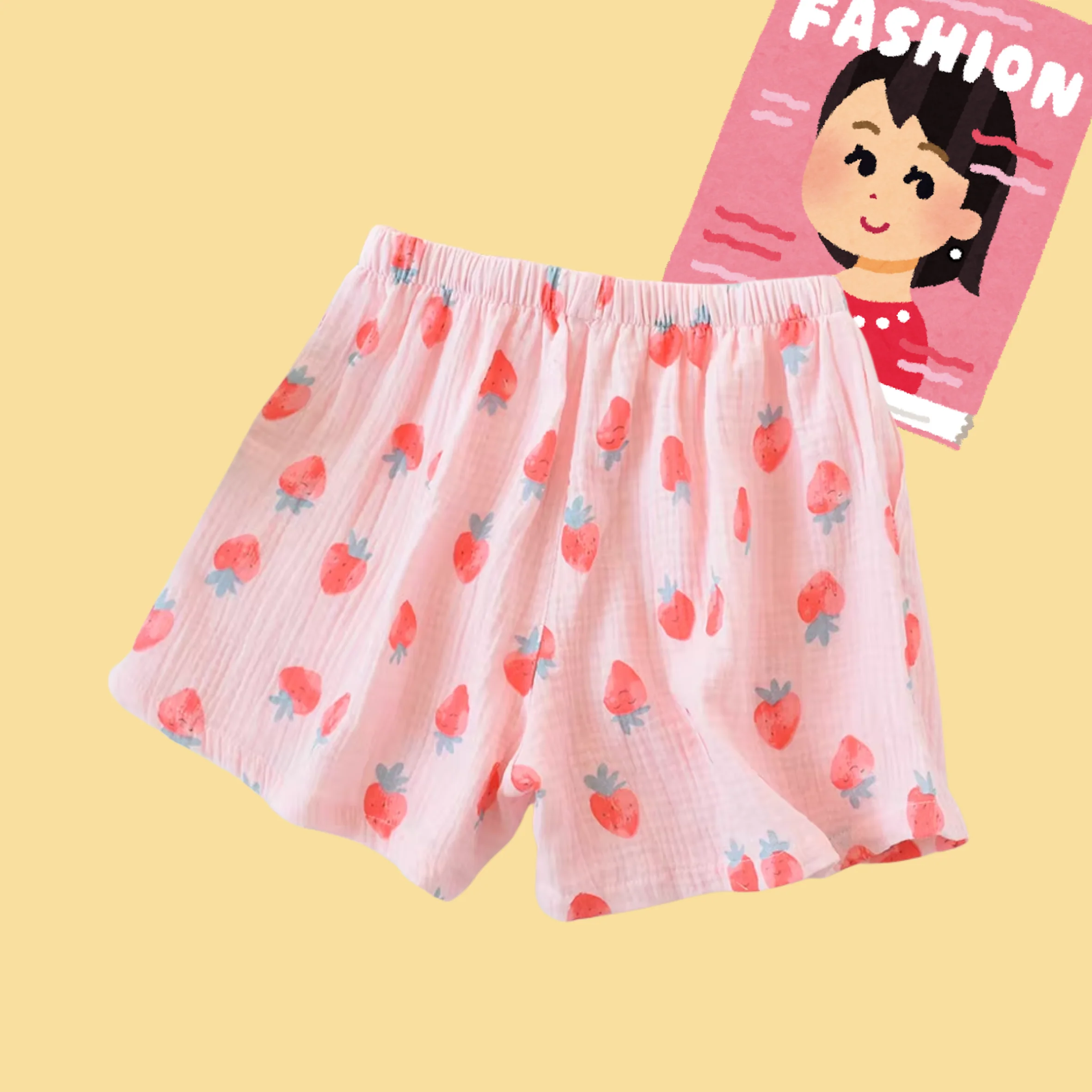 Sweet Ichigo Cotton Shorts - Image 6