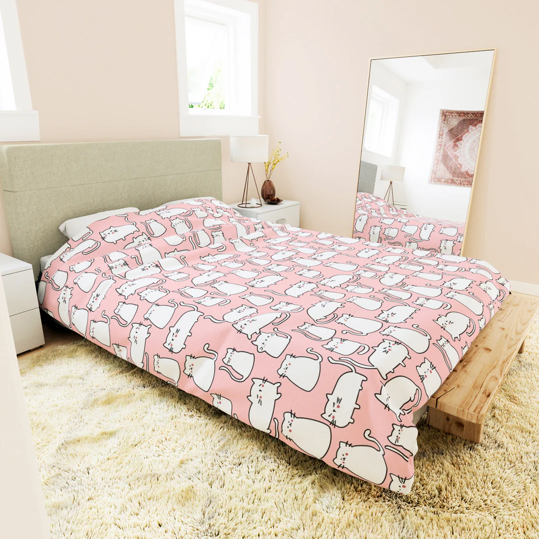 Candy Cat Bedding Set - Image 3