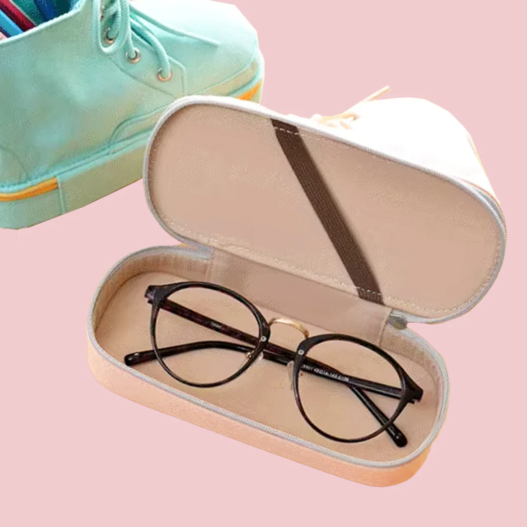 Canvas Sneaker Makeup Bag - Image 14