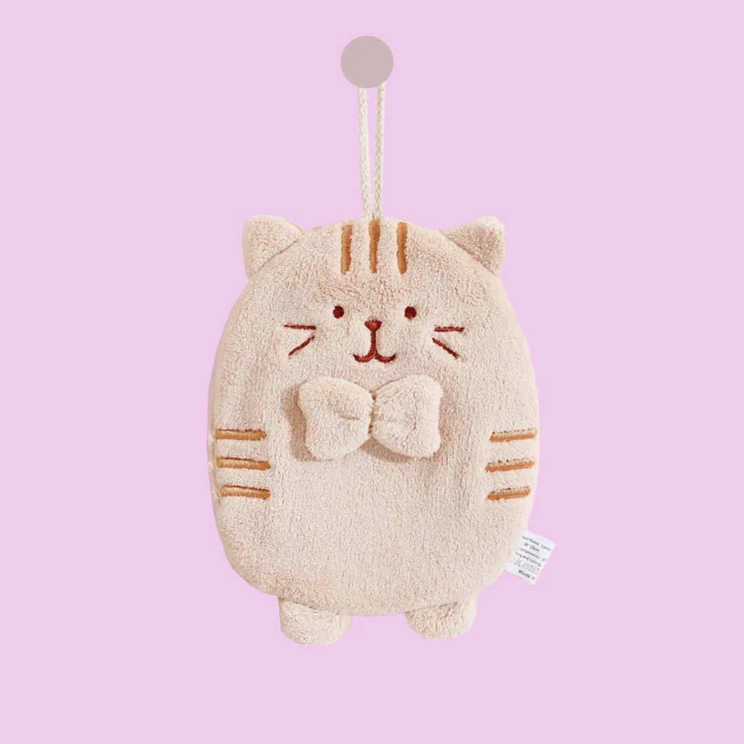 Chubby Cat Hand Towels - Image 6