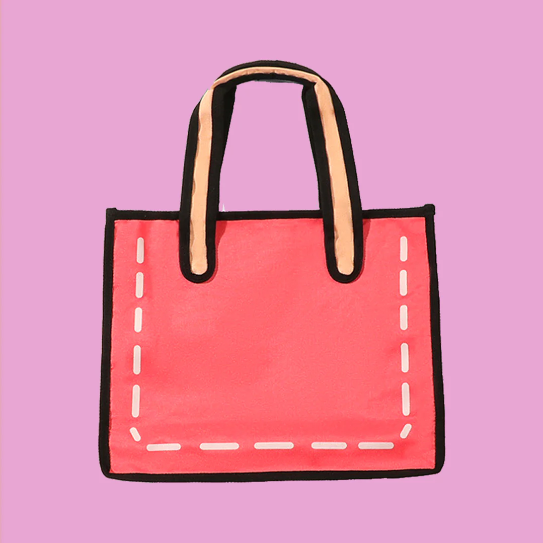 Comic Book Canvas Tote Bag - Image 6