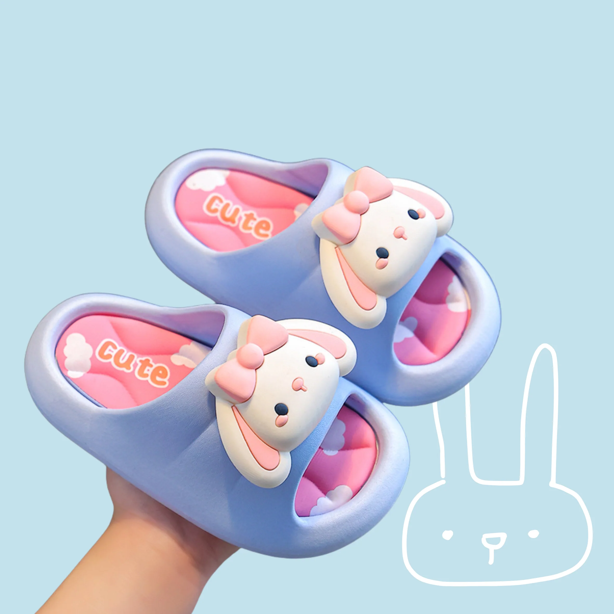Cutie Usagi Summer Slippers - Image 3