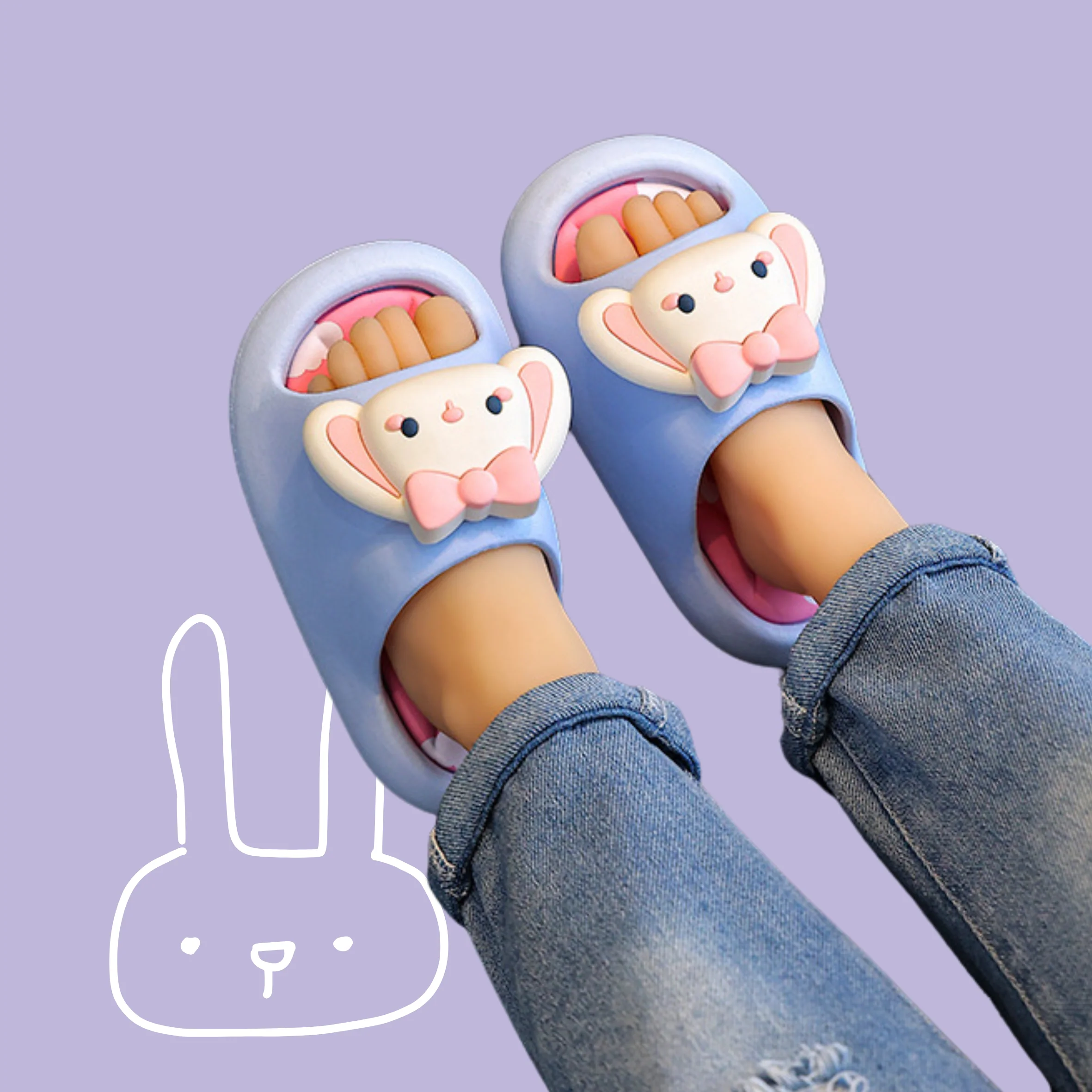 Cutie Usagi Summer Slippers - Image 7
