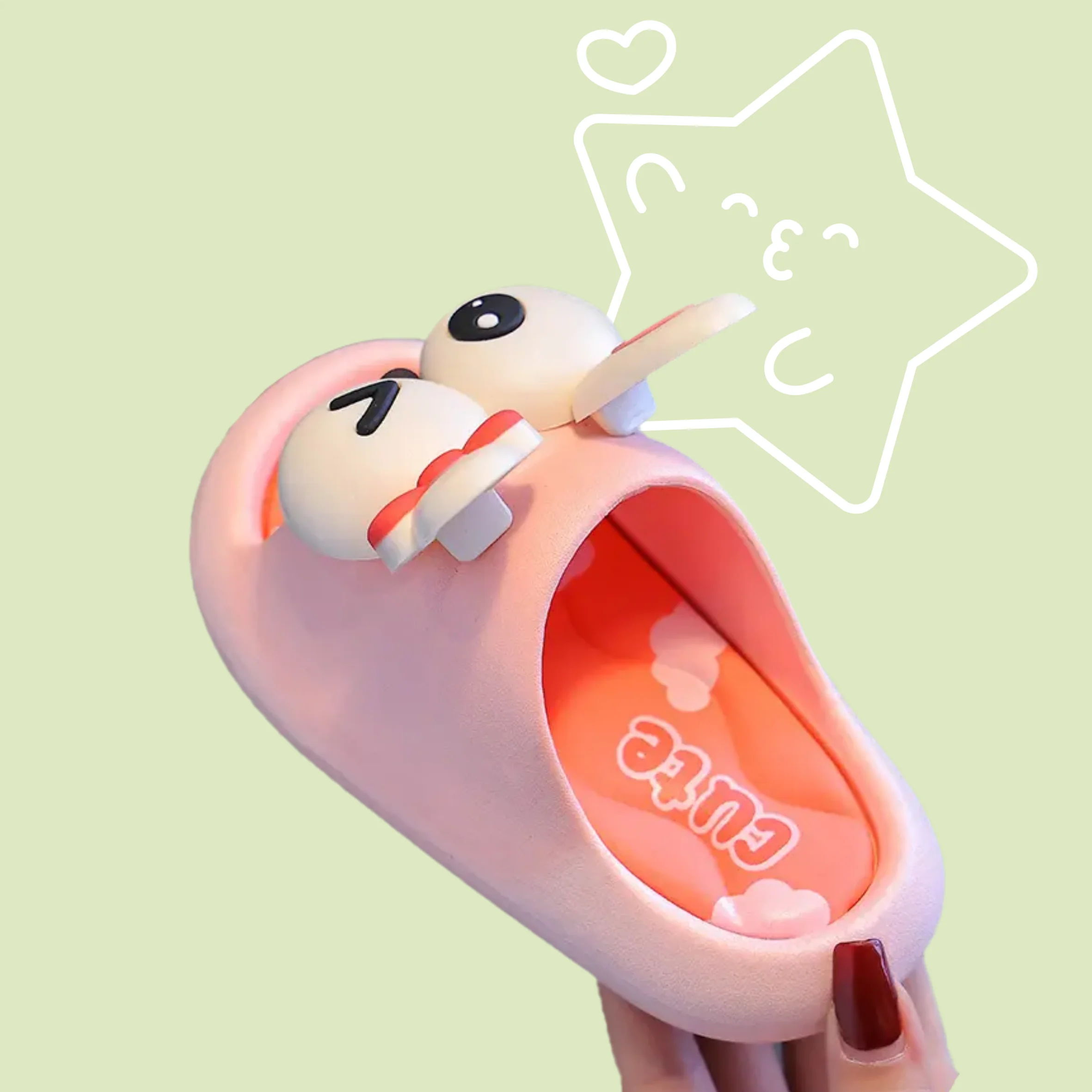 Kawaii 3D Creature Slippers - Image 5