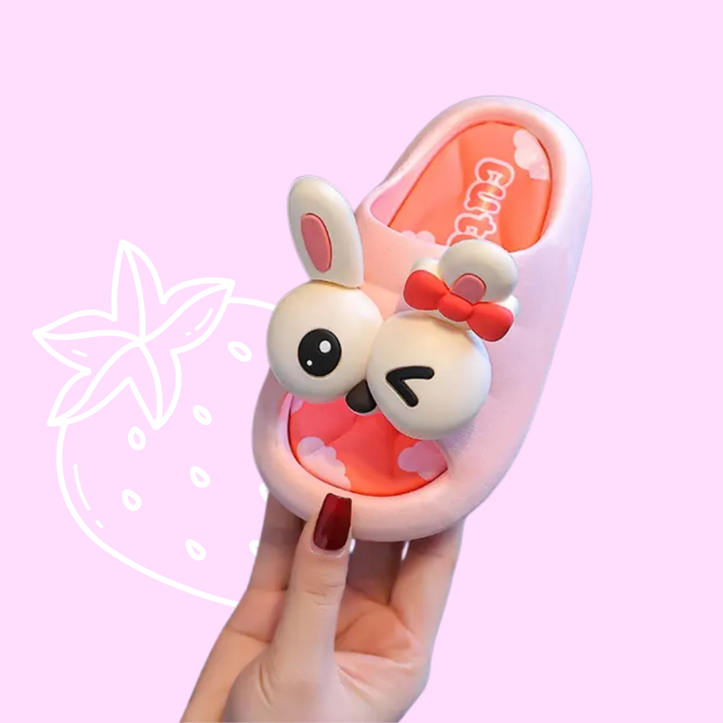 Kawaii 3D Creature Slippers - Image 7