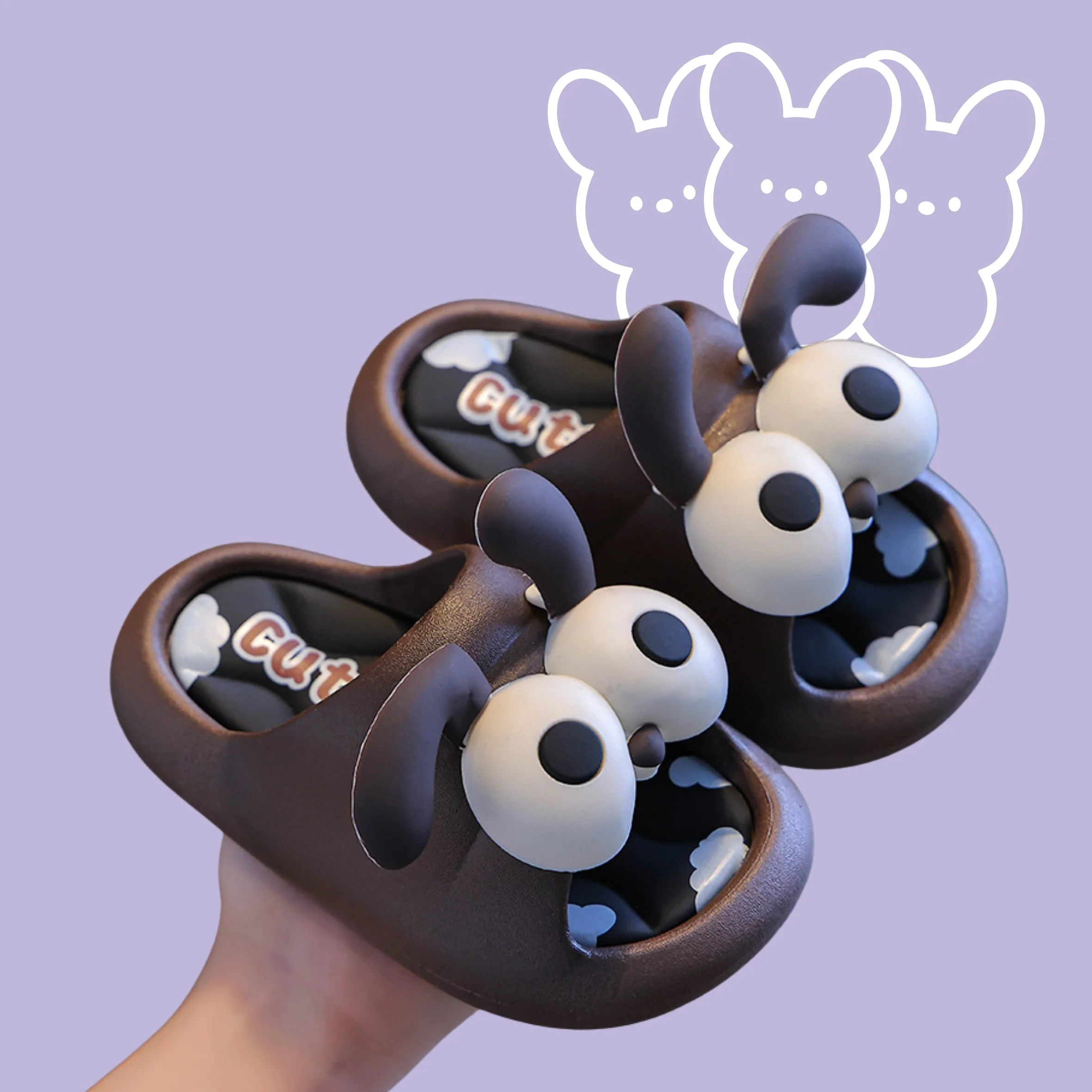 Kawaii 3D Creature Slippers - Image 8