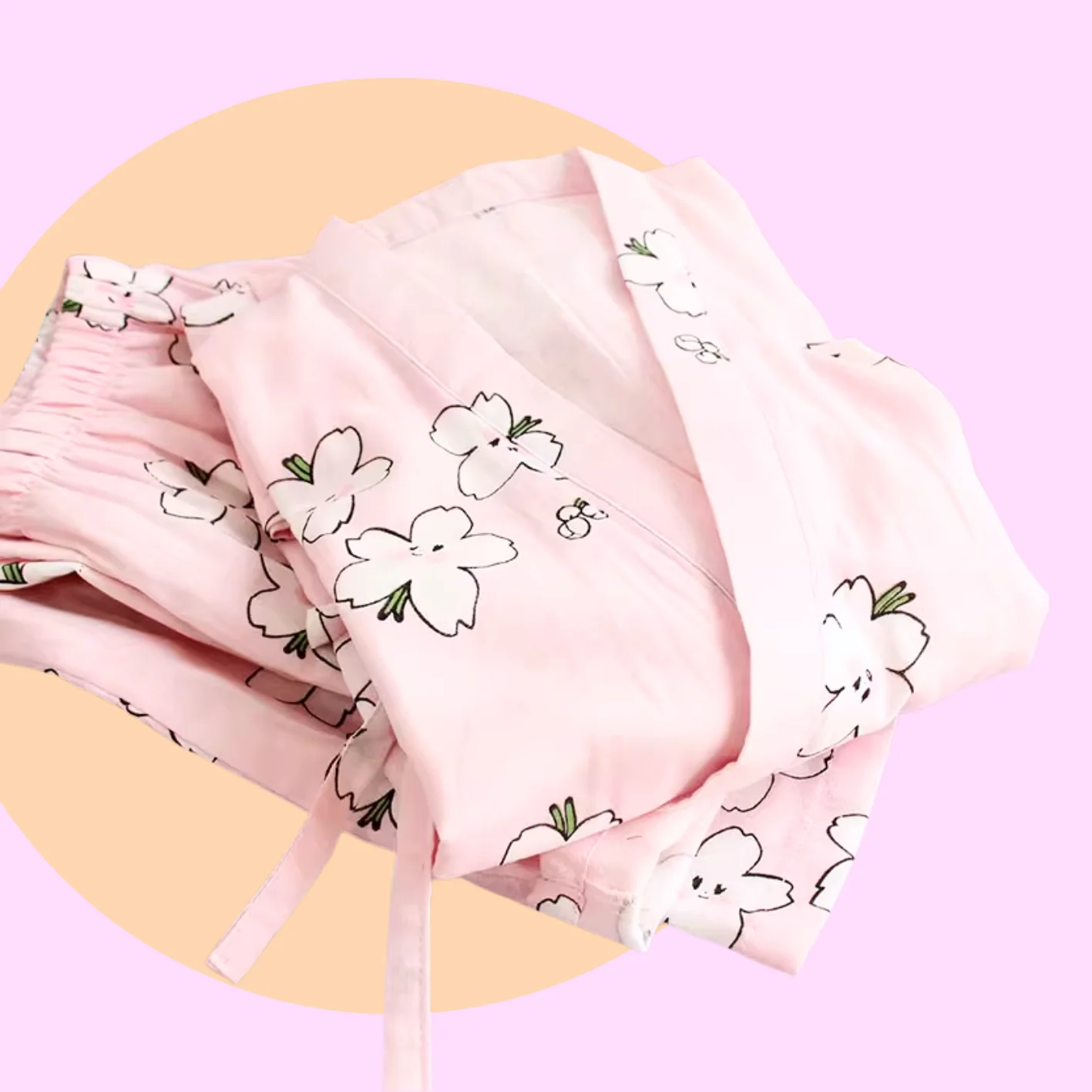 Flora Flora Kimono Pyjamas - Image 3
