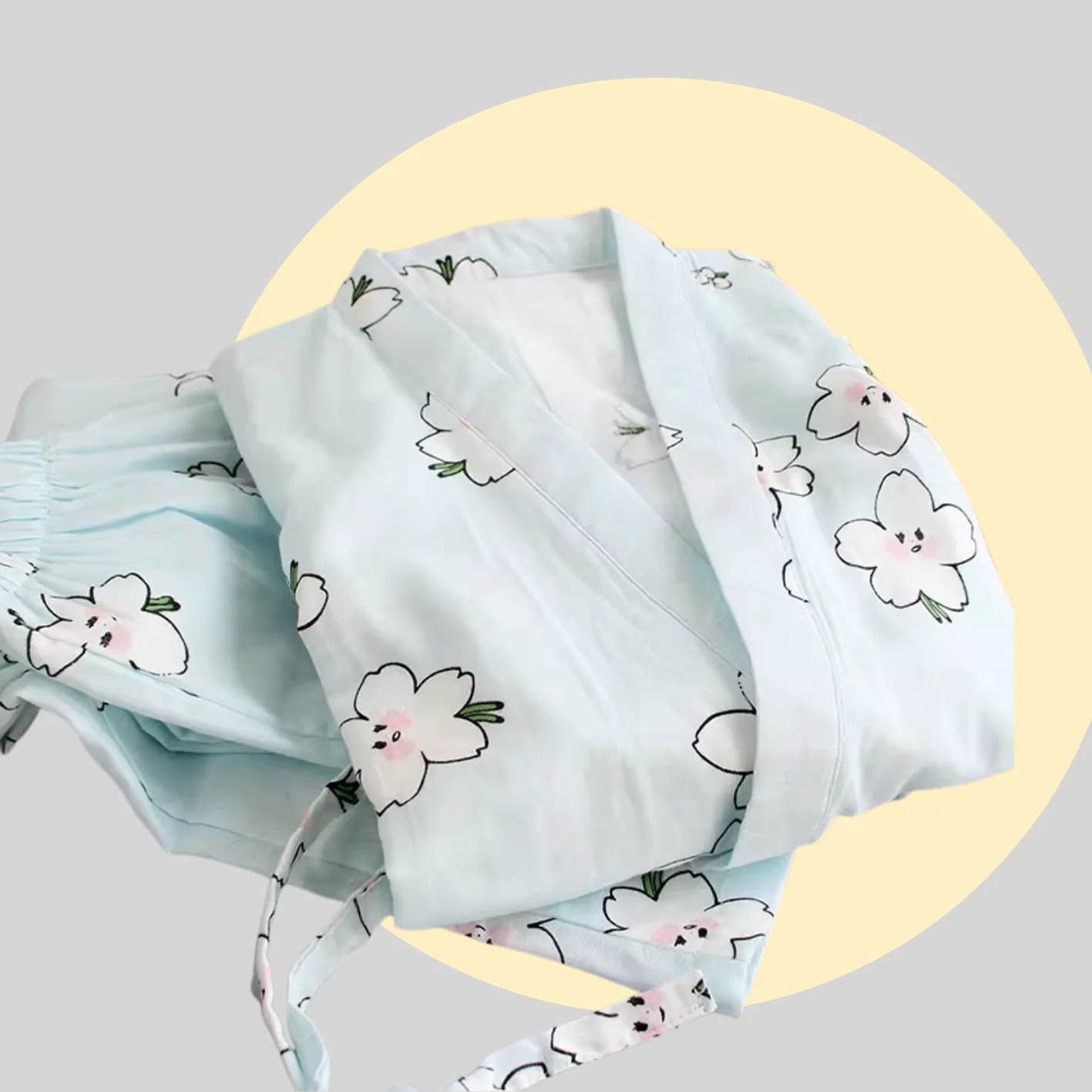Flora Flora Kimono Pyjamas - Image 6