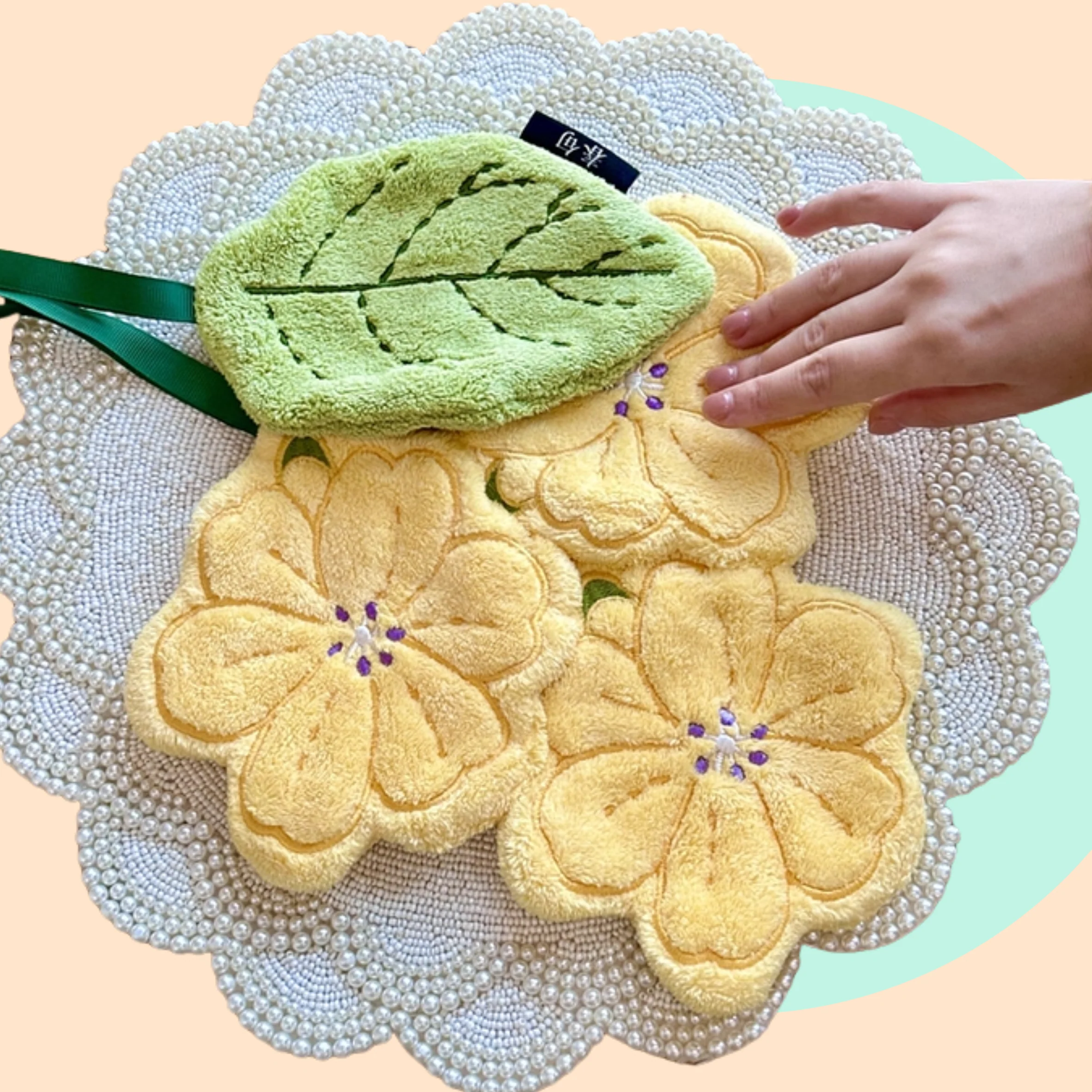 Flora Garden Hand Towels - Image 4