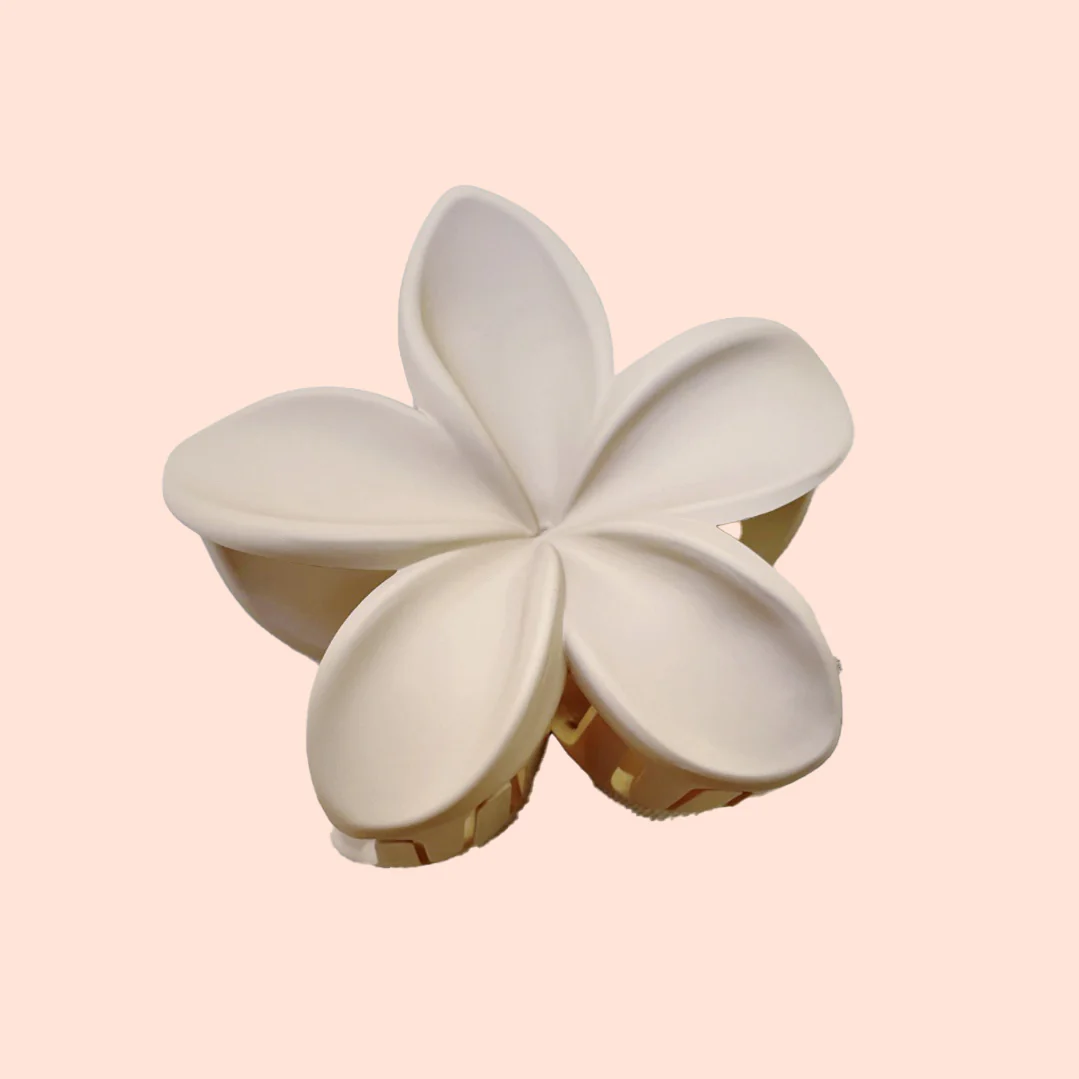 Frangipani Floral Hair Clips (2) - Image 11