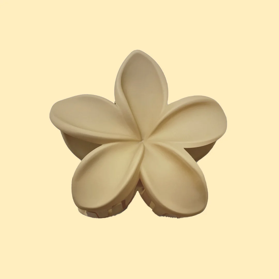 Frangipani Floral Hair Clips (2) - Image 12