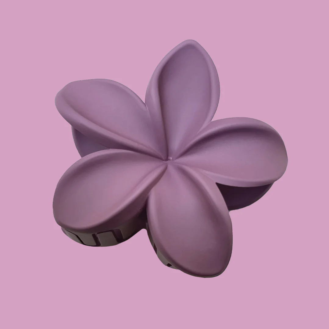 Frangipani Floral Hair Clips (2) - Image 16