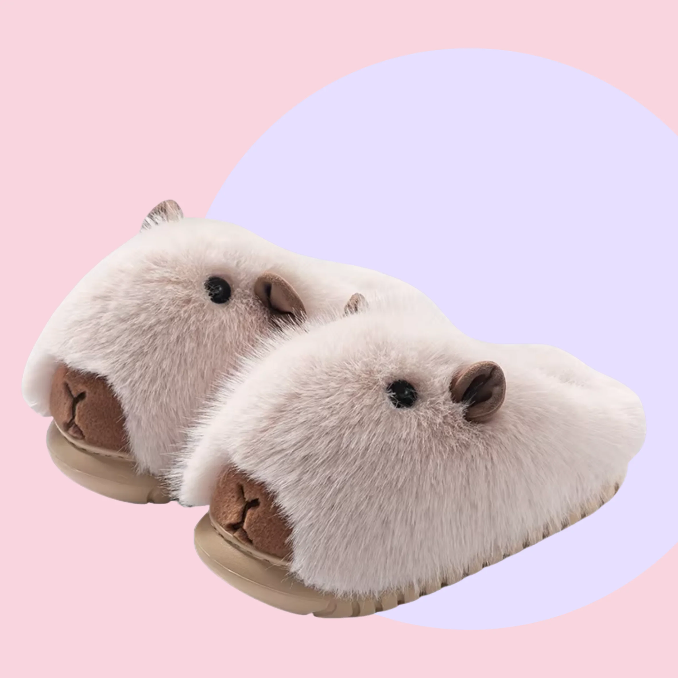 Furry Capybara Slippers - Image 7