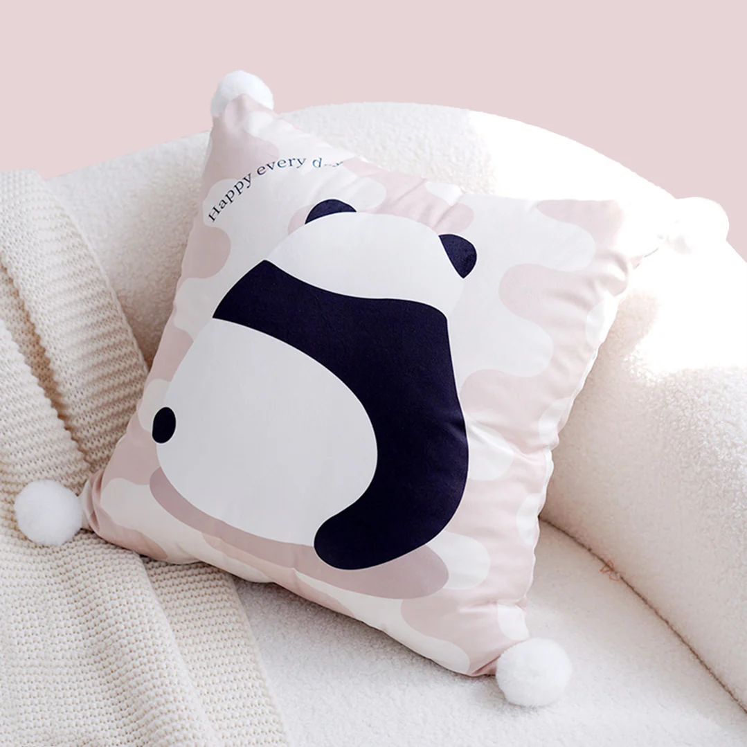 Fuzzy Panda Cushions - Image 7