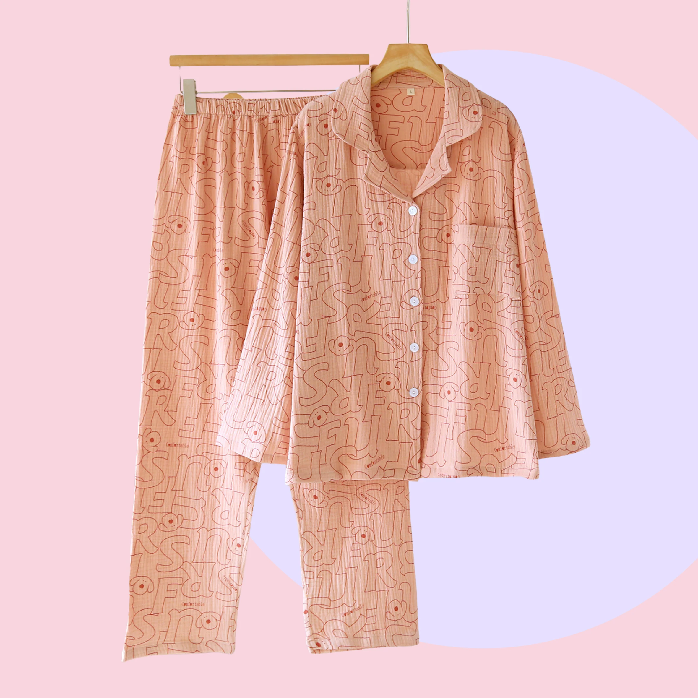 Graphics Pup Cotton Kimono - Image 4