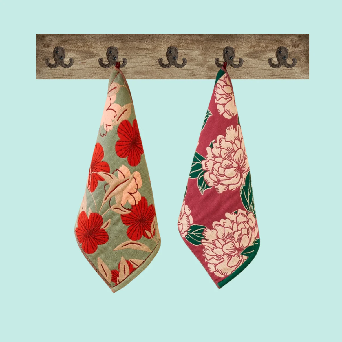 Hana Hana Hand Towels Set (4) - Image 8