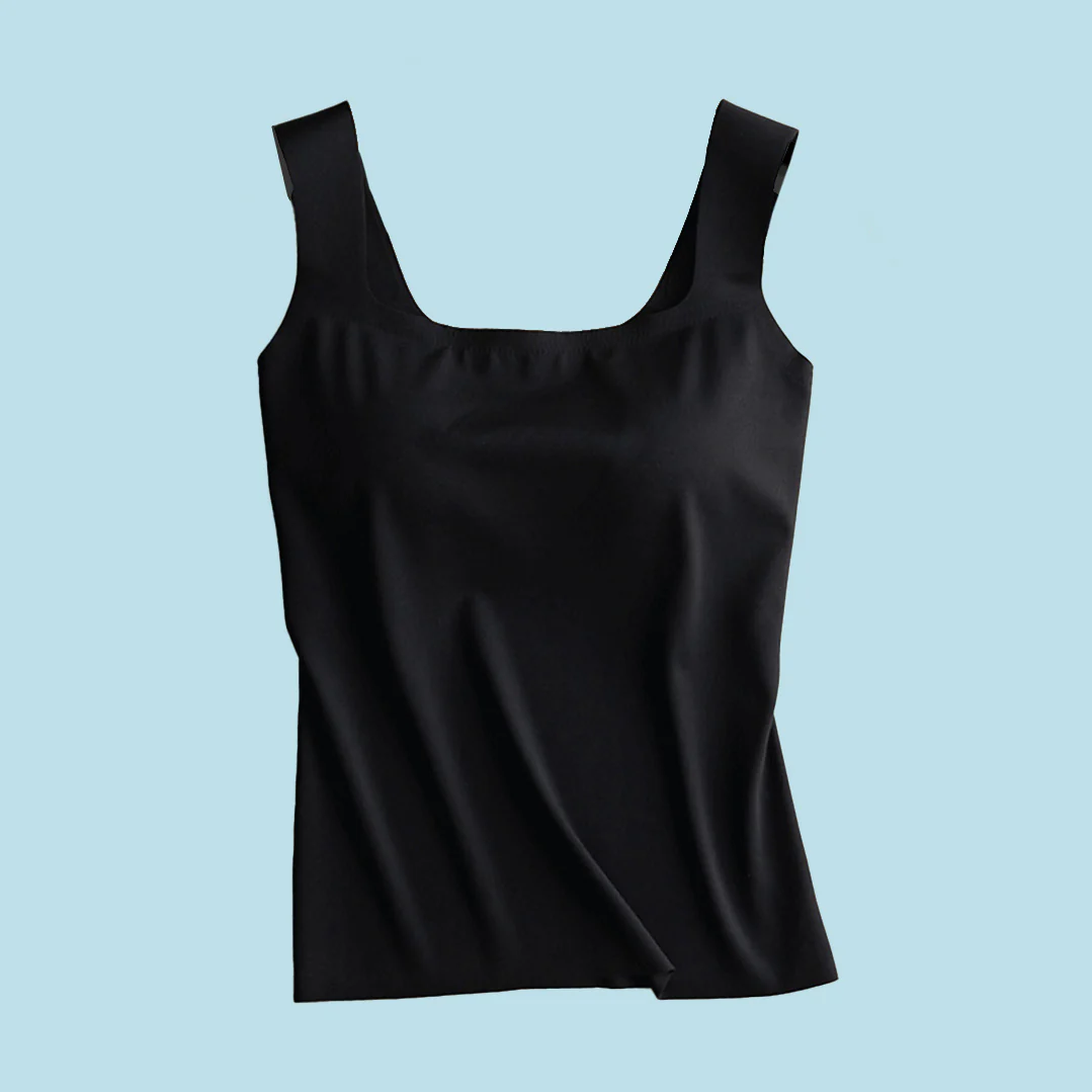 Ice Silk Padded Camisole Top - Image 10