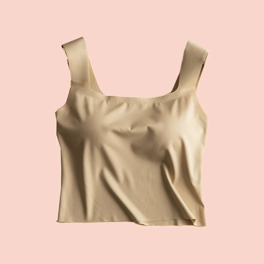 Ice Silk Padded Camisole Top - Image 5