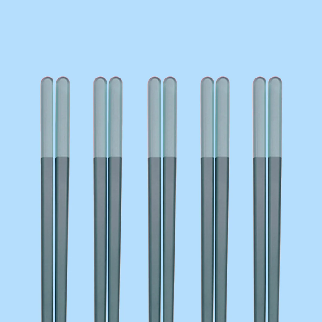 Icy Rainbow Chopstick Set (5 Pairs) - Image 9