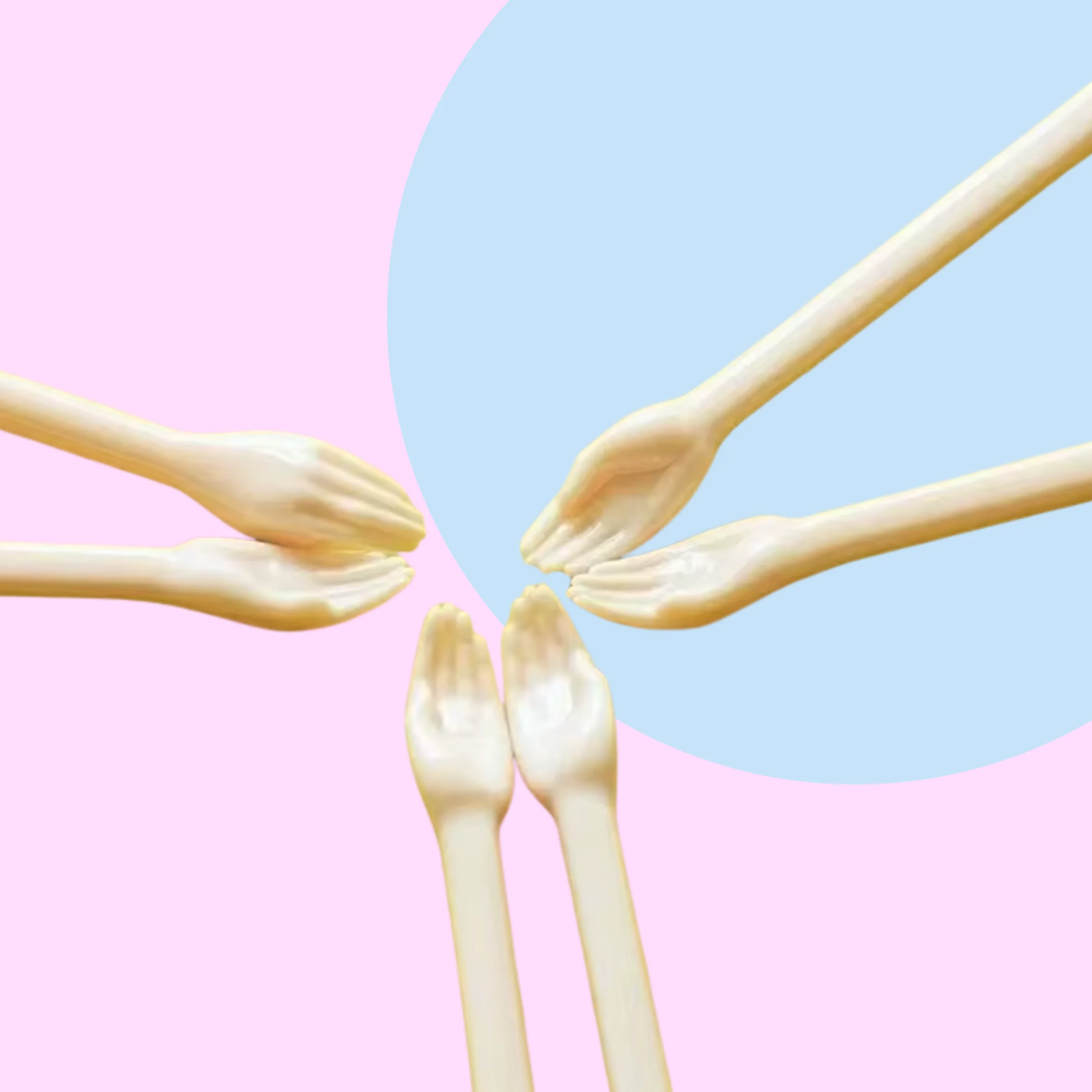 Jazz Hands Chopsticks (2 Pairs) - Image 3