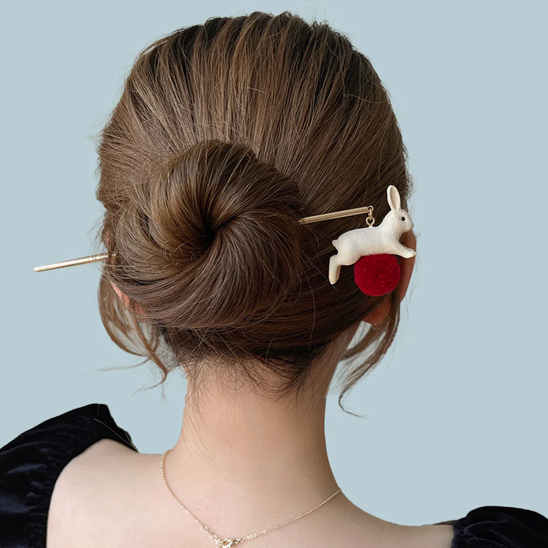 Cutesy Kanzashi Hairpins