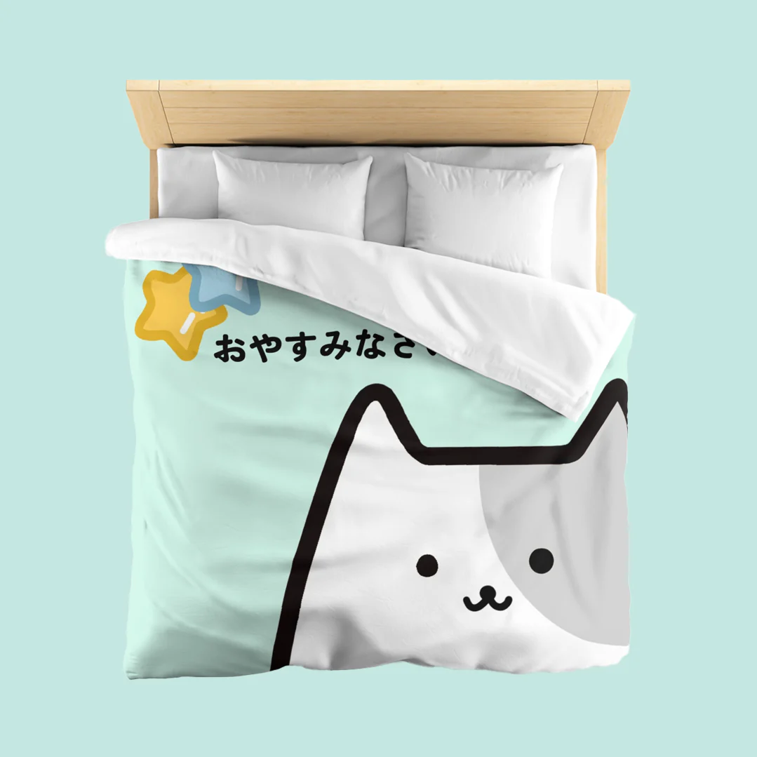 Sweet Dreams Kitty Bedding Set - Image 6