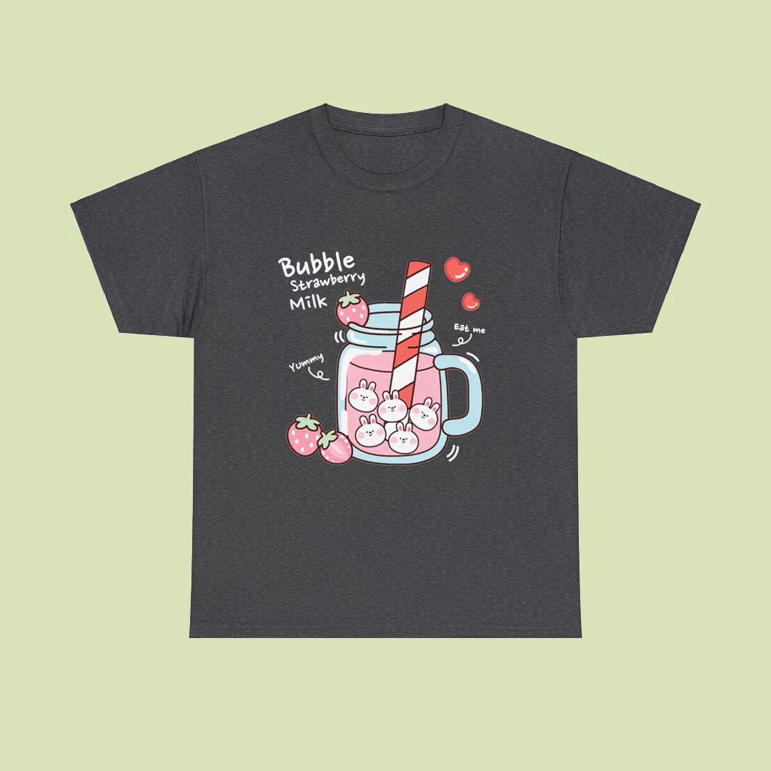 Kawaii Boba Bunny T-Shirt - Image 12