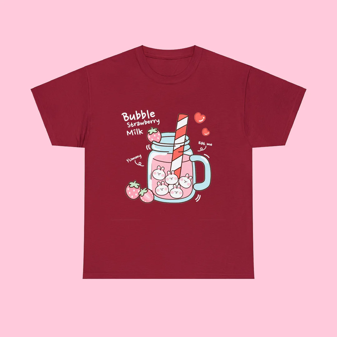 Kawaii Boba Bunny T-Shirt - Image 7
