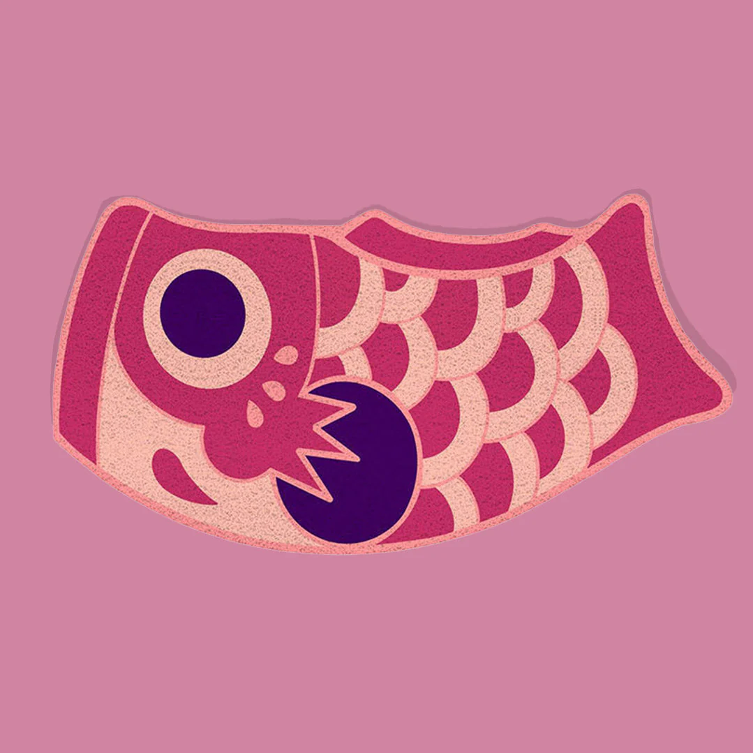 Kawaii Koi Entrance Mat - Image 3