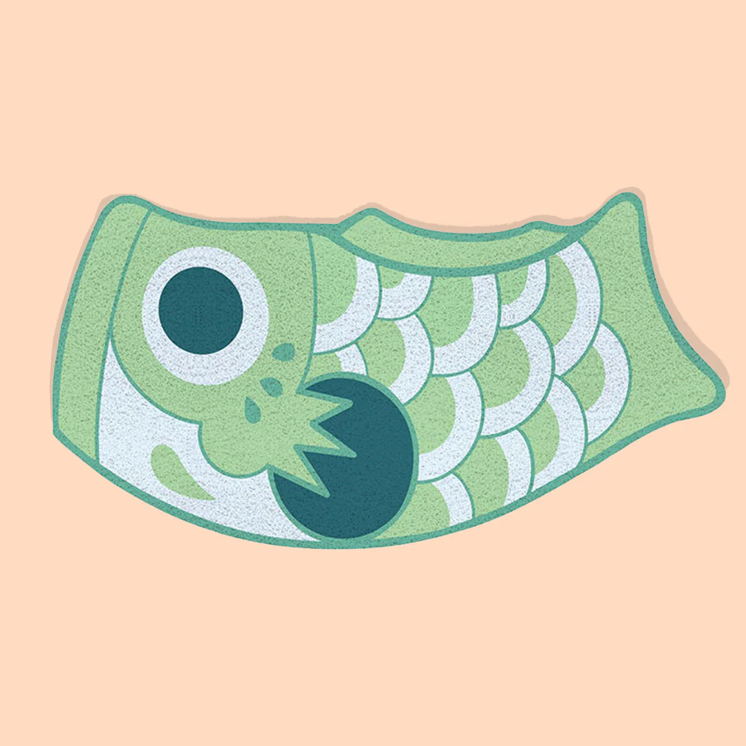 Kawaii Koi Entrance Mat - Image 5