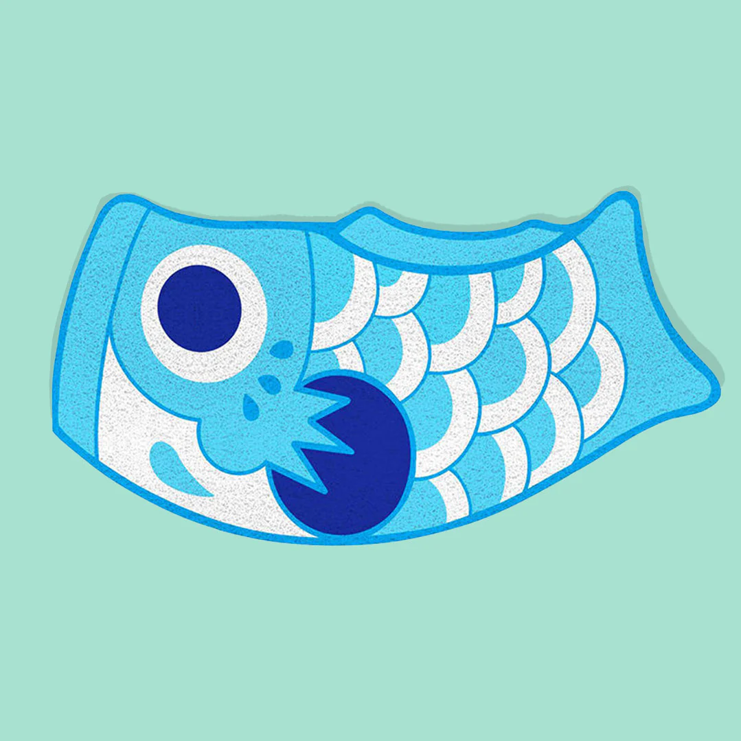 Kawaii Koi Entrance Mat - Image 6