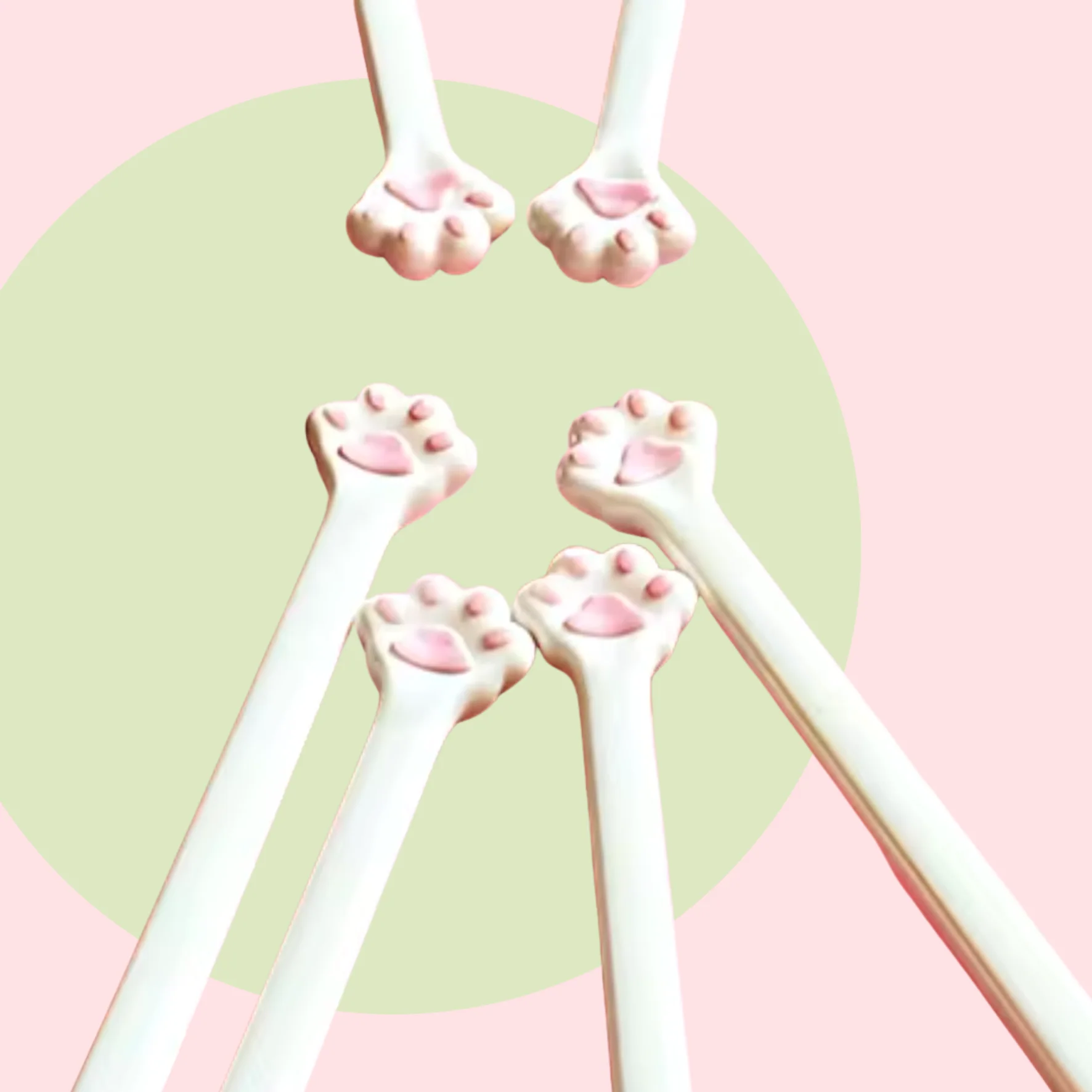 Kitty Paw Paw Chopsticks ( 2 Pairs) - Image 3