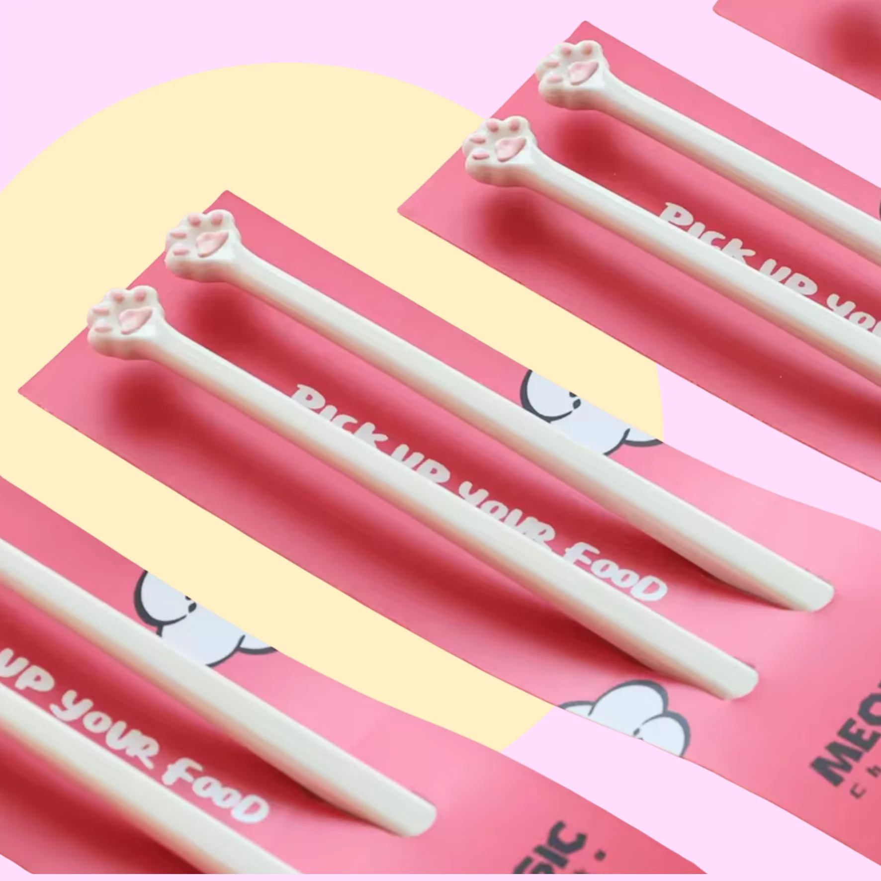 Kitty Paw Paw Chopsticks ( 2 Pairs) - Image 5